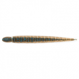 Keitech Custom Leech 7,6cm (10pcs) - Blue Flash Cinnamon