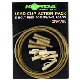 Korda Lead Clip Action Pack - Gravel
