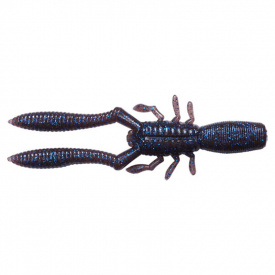 Megabass Honjikomi Bottle Shrimp 3'', 7,6cm (6pcs) - Cinnamon Blue Flake