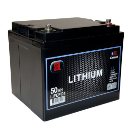 Nordström Lithium 12v Batteri 50 Ah BT