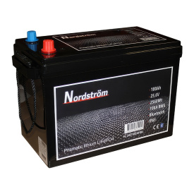 Nordström Lithium 24v Batteri 100 Ah BT