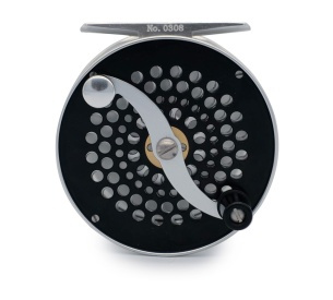 Iwana Large Trout Series Fly Reel Black & Silver