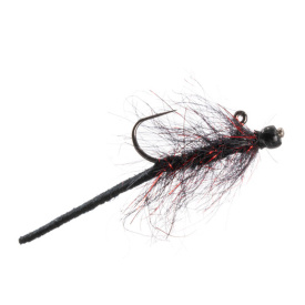 Umpqua Balanced Leather Leech Nano #12 - Black/Red