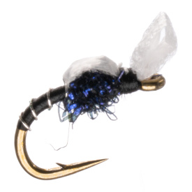 Umpqua Graveyard Midge Wood Black - #18 