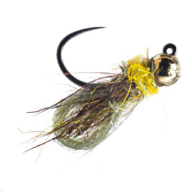 Umpqua Jiggy Caddis Pupa Mercer Olive - #14