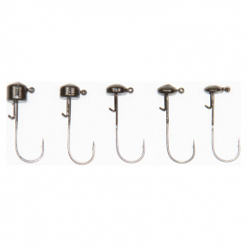 X Zone Ned Rig Head, Green Pumpkin, 7g (5pcs)