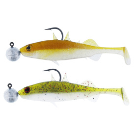 Westin Stanley The Stickleback R'N'R 9cm, 7g #4/0 (2-pack) - Clear Water Mix 11