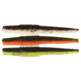 Westin Ned Worm Slim 5,5cm 1,5g Floating - Dark Water Mix 6pcs