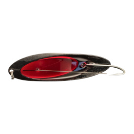 Norolan Pike Spoon Weedless 8 cm - Black Red