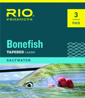 Rio Bonefish Leader 10ft 3 pack 0,35mm/6 kg