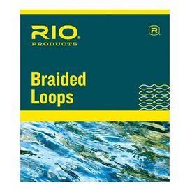 RIO Braided Loops Orange 4kpl W/Tubing