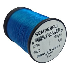 Semperfli Nano Silk Streamer 200D Blue