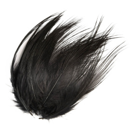 Frödin SNS Spey Hackles - Charcoal Black