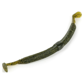 Molix Sneaky Worm 13cm (8-Pack) - Green Pumpkin