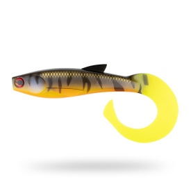 Scout Shad Curly 30cm - Black Perch UV