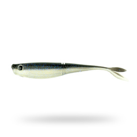 Scout Fluke TPE 12cm (5-pack) - Black Wakasagi