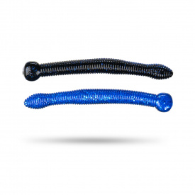 Scout Ned Worm 8,5cm (8pcs) - Black & Blue UV