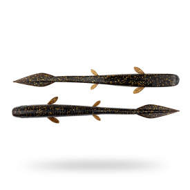 Scout Vertical Baitfish 22cm (2-pack) - Motoroil Glitter