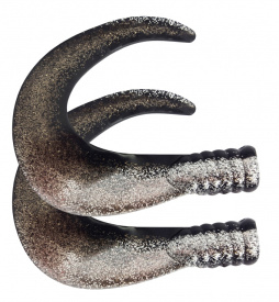 SvartZonker Big Tail (2kpl) - C17 Black/Silver