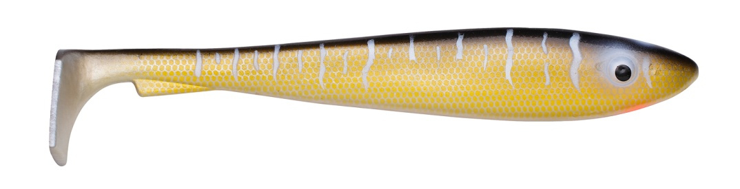 Svartzonker McRubberShad 17cm (3-pack) - C9 Pike