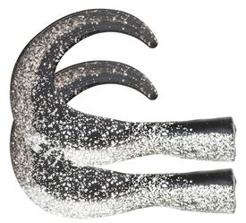 SvartZonker BigTail Junior C17 Black/Silver 2kpl