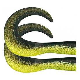 SvartZonker BigTail Junior C22 Black/Chartreuse 2kpl