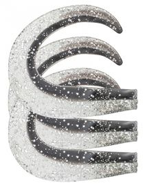SvartZonker Glide Tail C17 Black/Silver 3kpl