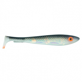 SvartZonker McRubber Flash Shad 23cm (2kpl) - UV Black Back