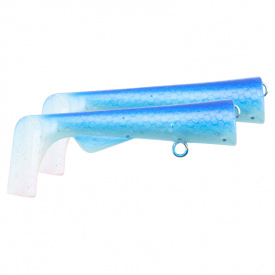 Svartzonker Ugly Louis Junior Paddle Tail (2pcs) - Blue Pearl