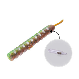 SvartZonker Rattling Teaser Junior (8-pack) - Green Pumpkin