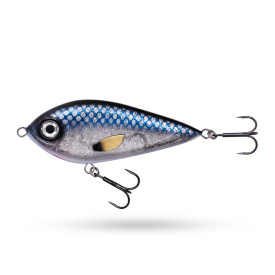 SvartZonker Squarepusher Swim 12,5cm, 73g - Steel Blue