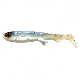 Wolfcreek Shad 11cm, 11g (4kpl) - Salt n Pepper (UV)