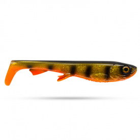 Wolfcreek Shad 30cm, 220g - Glitter Black Okoboji Perch