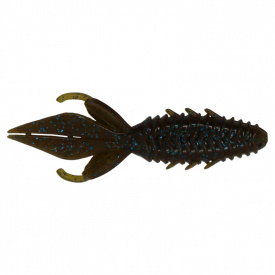 X Zone Pro Series Adrenaline Bug Jr, 8,9cm (8pcs) - Green Pumpkin Blue Flake