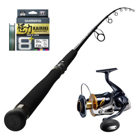 Zenaq Tobizo - TC80 -200g Shimano Stella Combo