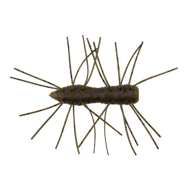 Z-man Fuzzy BugZ 1.75'' (4-pack) - Green Pumpkin
