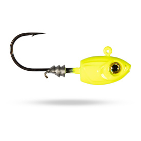 Z-man Micro Shad HeadZ - Chartreuse 5.25g, 3/16oz