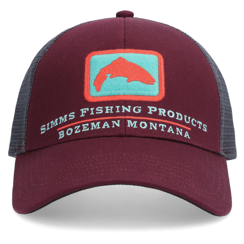 Simms Single Haul Small Fit Trucker Mulberry 