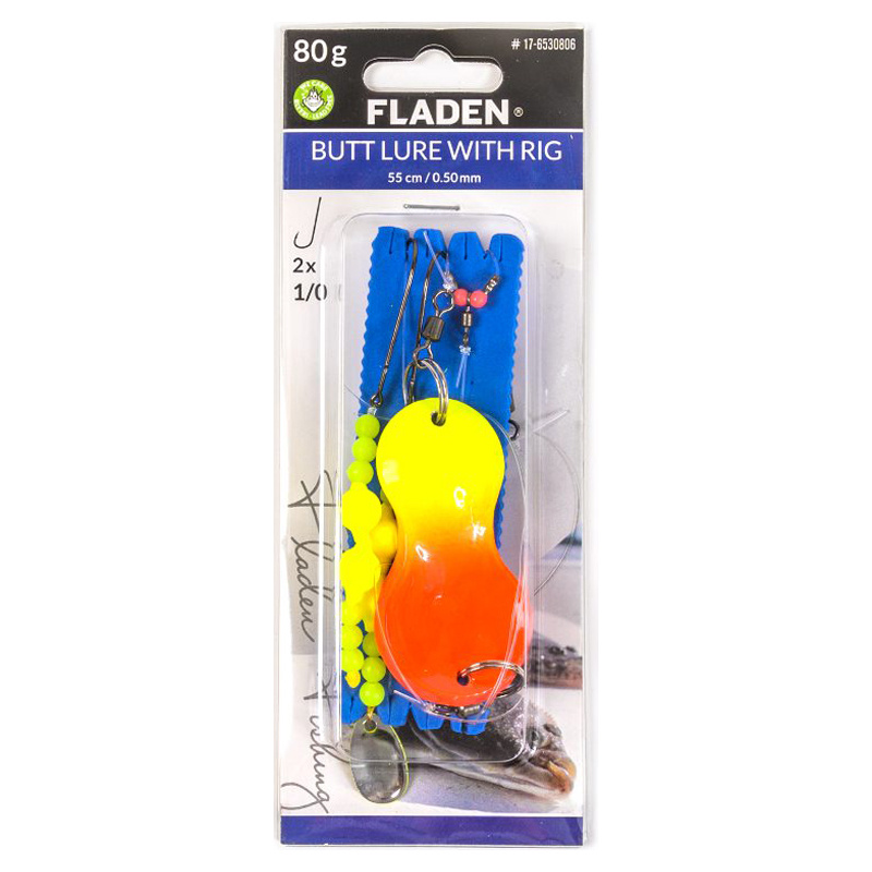 Fladen Butt Lure with Pearl Spoon