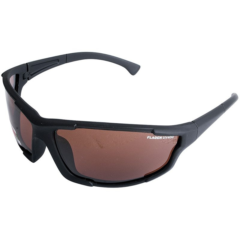 Fladen Sea Black polarising Sunglasses Copper Lins