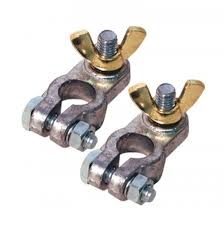 Watersnake battery clamps