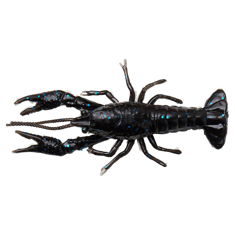 Savage Gear Ned Craw 6.5cm 2.5g Floating (4kpl) - Black & Blue