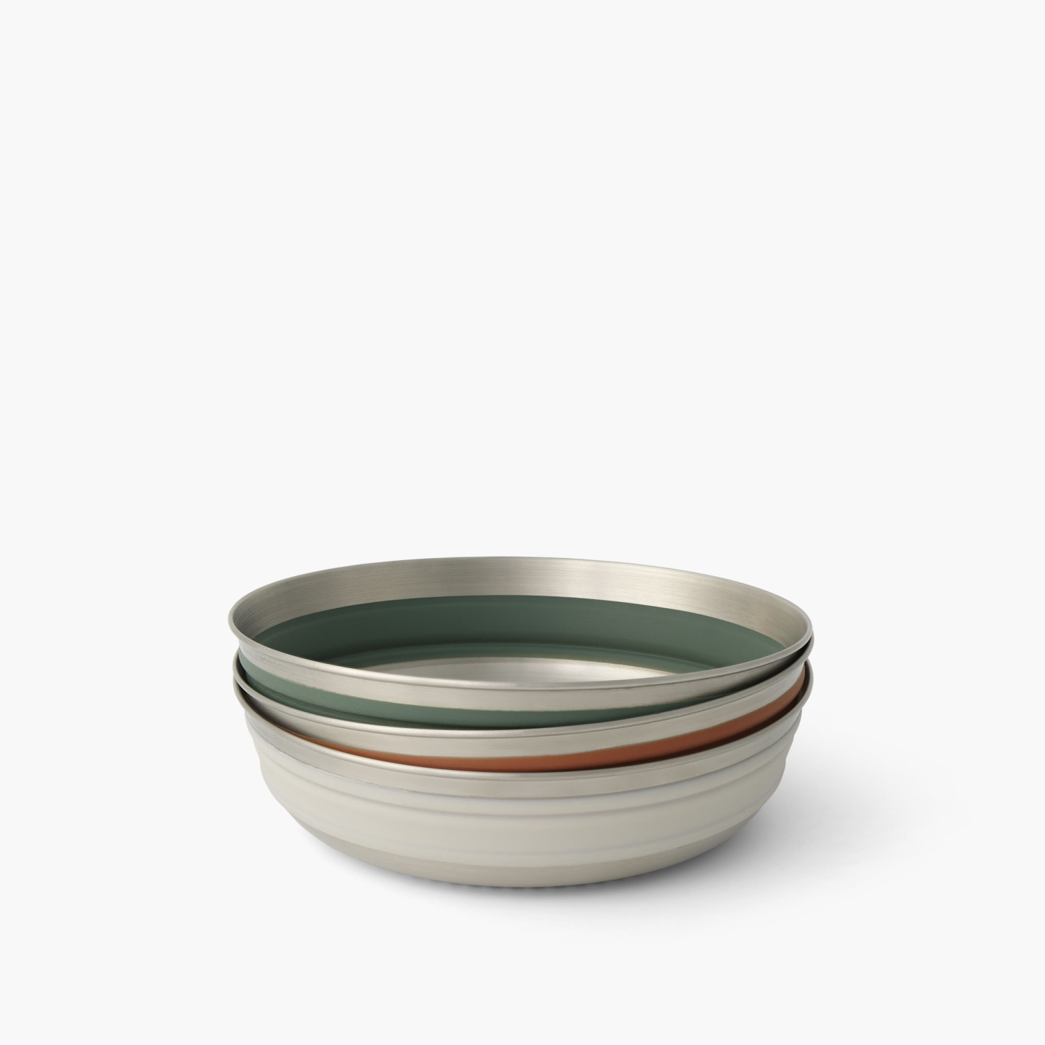Sea To Summit Detour Stainless Steel Collapsible Bowl L Green