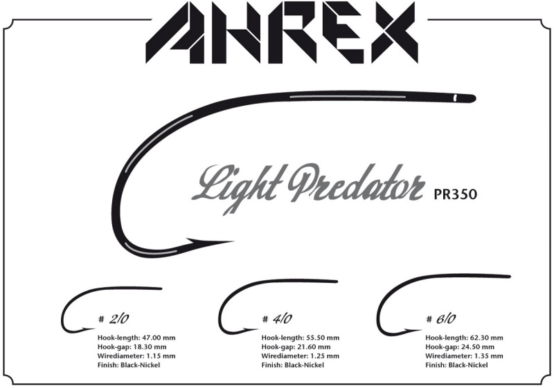 Ahrex PR350 - Light Predator, Barbed