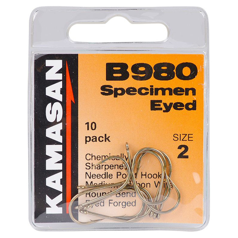 Kamasan B980 Specimen Eyed 10kpl