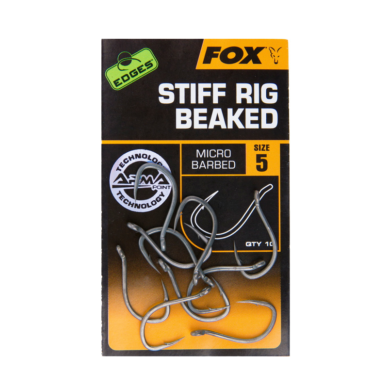 Fox Edges Armapoint Stiff Rig Beaked 10pcs