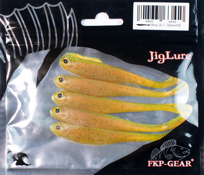 FKP Gear JigLure JL3 Twin Tail Dropshot 10cm (5kpl)