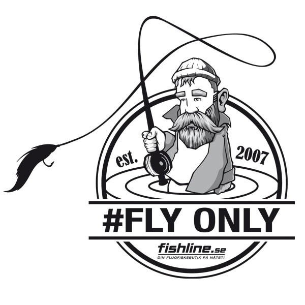 Fishline FLY ONLY sticker