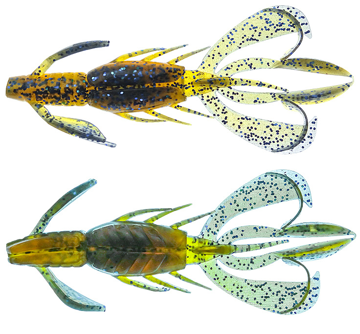 PerchFight Crayfish 4.4\'\' 5kpl , Okeechobee Blue
